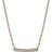 Pandora Timeless Single Row Bar Collier Necklace - Gold/Transparent