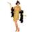 Widmann 20'erne Flapper Kjole Kostume