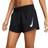 Nike Swoosh Løbeshorts Dame Sort