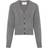 AMI de Coeur Cashmere and Wool Cardigan - Grey