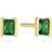 Sif Jakobs Roccanova Piccolo Earrings - Gold/Green