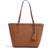 Lauren Ralph Lauren Crosshatch Clare 25 Tote Bag - Tan