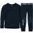 Helly Hansen Kid's Lifa Merino Wool Base Layer Set - Navy