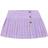 Versace Kids Medusa Pleated Tweed Skirt - Purple