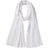 Shein 1pc Ladies' Soft Pearl Chiffon Solid Color Scarf With Multiple Wearing Styles, Suitable For Daily Use