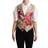 Dolce & Gabbana Beige Jacquard Floral Print Waistcoat Vest IT38