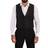 Dolce & Gabbana Gray Silk Slim Fit Waistcoat Formal Vest IT48