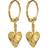 Maanesten Hestia Earrings - Gold/Transparent