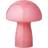 Cozy Living Mushroom S Bubble Gum Pink Bordlampe 23cm