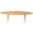 Intarsia Furniture Surf Table Naturolieret Eg Sofabord 153cm