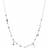 Maanesten Yolanda Necklace - Silver/Purple