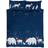 MCU Polar Bears & Friends Navy Duvet Set Double 27x200cm