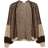 Noella Liana Knit Cardigan - Beige/Brown