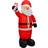 vidaXL Inflatable Decorations Inflatable Santa Claus with LEDs 240cm