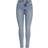 Only Mila High Waist Ankle Skinny Fit Jeans - Blue/Light Blue Denim