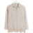 River Island Women's Stone Linen Blend Broderie Detail Shirt - Beige
