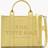 Marc Jacobs The Leather Medium Tote Bag - Custard