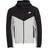 Nike Sportswear Tech Fleece Windrunner Men's Full Zip Hoodie - Dark Grey Heather/Black/White