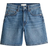 H&M High-Waisted Denim Shorts - Denim Blue