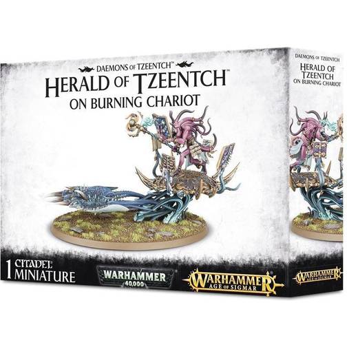 Games Workshop Herald Of Tzeentch On Burning Chariot • Pris 0412