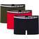 Tommy Hilfiger Statement Waistband Trunks 3-pack - Army Green/Primary Red/Desert Sky