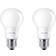 Philips LED Lamps 8W E27 2-pack