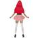 Smiffys Fever Red Riding Hood Costume with Corset