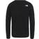 The North Face Kid's Easy Long Sleeve T-shirt - Tnf Black/Tnf White (NF0A3S3B-KY41)