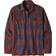 Patagonia Long Sleeved Organic Cotton Midweight Fjord Flannel Shirt - Mountain Plaid/Smolder Blue