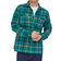 Patagonia Long Sleeved Organic Cotton Midweight Fjord Flannel Shirt - Brisk/Dark Borealis Green