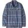 Patagonia Long Sleeved Organic Cotton Midweight Fjord Flannel Shirt - Brisk/Dolomite Blue