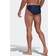 adidas Fitness 3-Stripes Swim Trunks - Shadow Navy/Acid Red