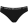 Emporio Armani Iconic Logo Thongs 2-pack - Black