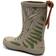 Bisgaard x Red Barnet Wellies - Green Flowers