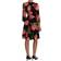 Dolce & Gabbana Women's Tulip Print Stretch Shift Dress