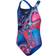 Speedo Girl's Digital Placement Medalist Swimsuit - Blue/Pink