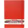 Talens Art Creations Sketchbook Red A4 140g 80 sheets