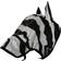 Bucas Buzz-Off Zebra Mask & Ears Zebra