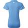 FootJoy Women's Stretch Pique Solid Polo Shirt - Light Blue