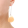 Efva Attling Rose Petal Earrings - Gold