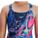 Speedo Girl's Digital Placement Medalist Swimsuit - Blue/Pink