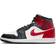 Nike Air Jordan 1 Mid W - Sail/Off-Noir/White/Gym Red