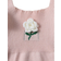 Shein Fall-Winter New Arrival Baby Girls' Sweater Romper Decorated With 3d Flowers