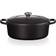 Le Creuset Matte Black Signature Cast Iron Oval med låg