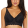 Maidenform Lightly Lined Convertible Lace Bralette - Black