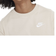 Nike Big Kid's Sportswear T-shirt - Sanddrift/White
