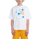 Marni T-shirt with Dripping Print - Liily/White