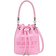Marc Jacobs The Leather Mini Bucket Bag - Fluro Candy Pink
