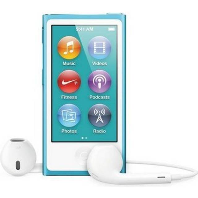 Apple iPod Nano 16GB (7th Generation) • Se priser (1 butikker) »