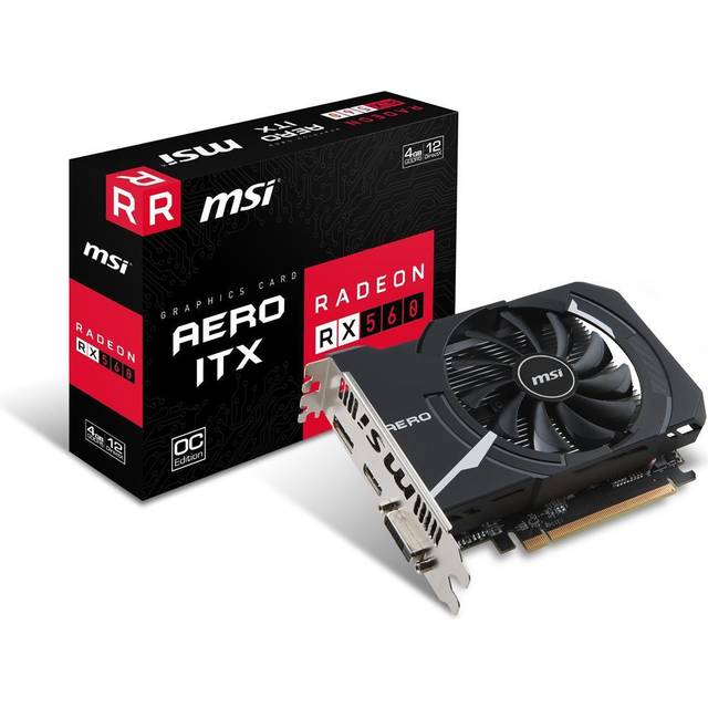 Msi rx 560 aero itx 4gb oc нет изображения